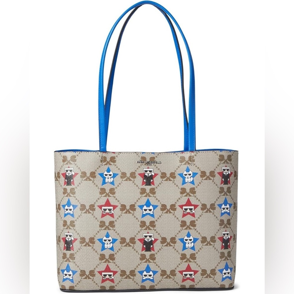 NWT Karl Lagerfeld Paris Maybelle Adele Large Tote Bag, Including Dust bag
